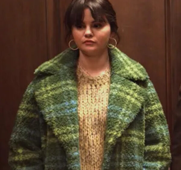 Only-Murders-In-The-Building-S03-Selena-Gomez-Green-Plaid-Coat-1